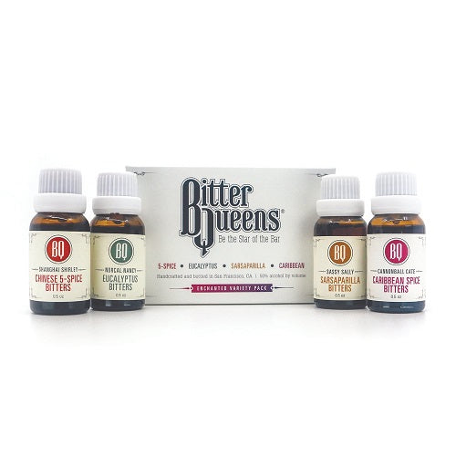 Bitter Queens Essential and Enchanted Bitters Variety Packs Set