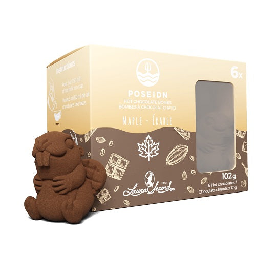 Maple Hot Chocolate Bombs - Set of 6