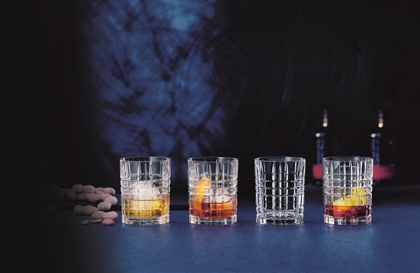 Whisky Glass Set - Square Pattern - Windseeker