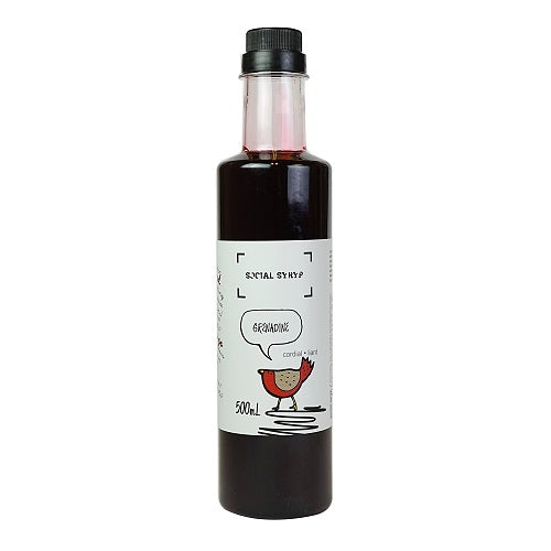 Social Syryp Grenadine Cordial - 500 mls