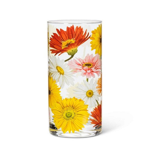 Gerbera Daisy Hiball Glass - Set of 4