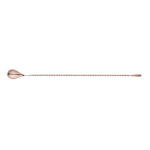 Copper-Plated Teardrop Barspoon, 40 cm