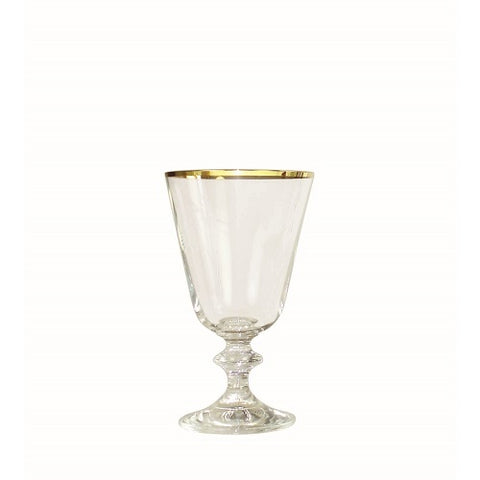 RCR Bella Crystal Gold Rim Cocktail Glass - Set of 6