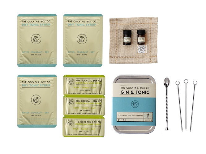 The Cocktail Box Co Gin & Tonic Kit