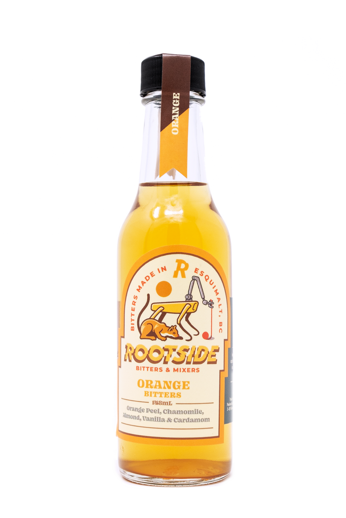 Rootside Bitters and Mixers Orange Bitters