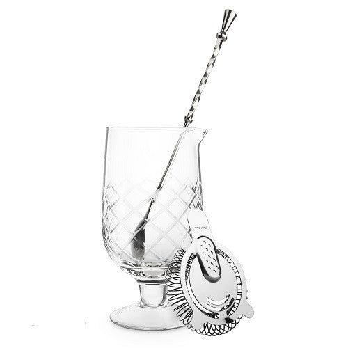 Final Touch Yarai Extra Large Stemmed Mixing Pitcher Set