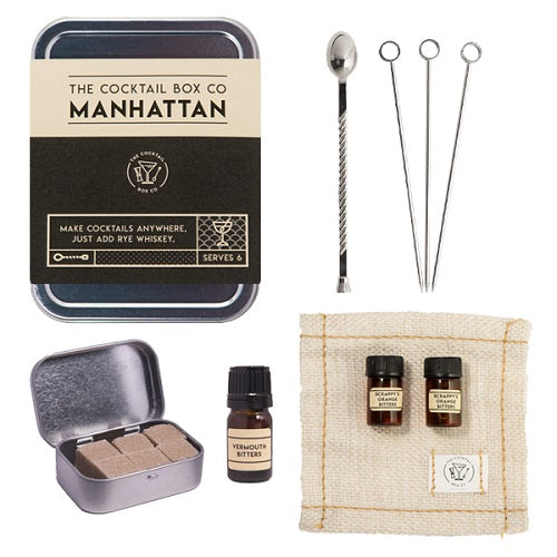 The Cocktail Box Co Manhattan Cocktail Kit