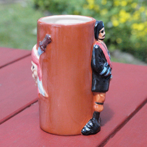 Pirate Tiki Glass