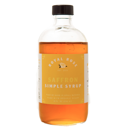 Royal Rose Saffron Syrup, 8 oz