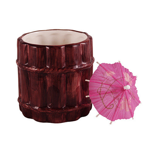 Rum Barrel Tiki Mug TCB