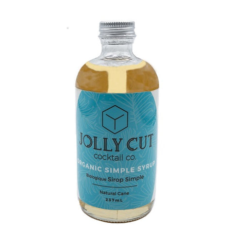 Jolly Cut Organic Simple Syrup 237 ml