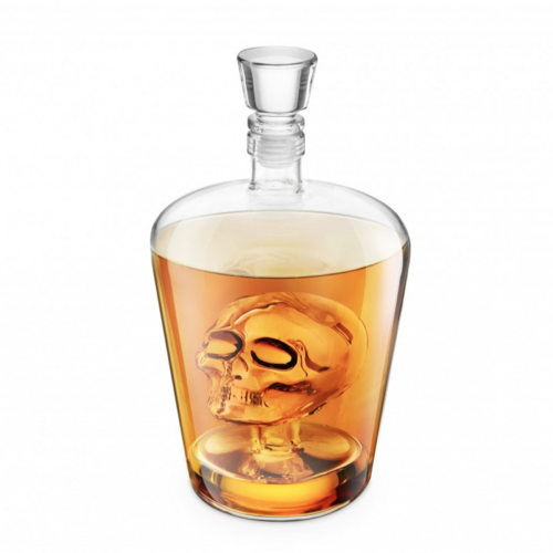 Final Touch Brainfreeze Skull Decanter & Stopper