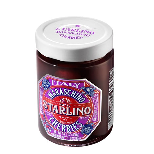 Starlino Maraschino Cherries - 420 gram jar