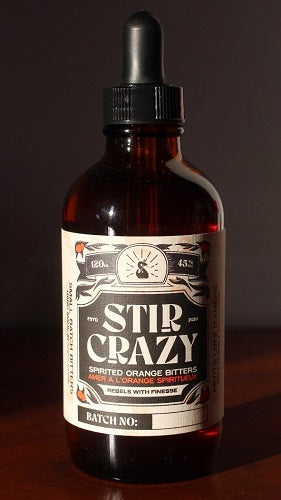 Stir Crazy Spirited Orange Bitters