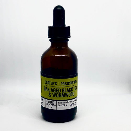 Coster's Prescription Oak-Aged Black Tea and Wormwood Bitters