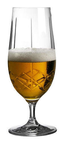 Ginza Tall Cuts Pilsner Glass - Set of 6
