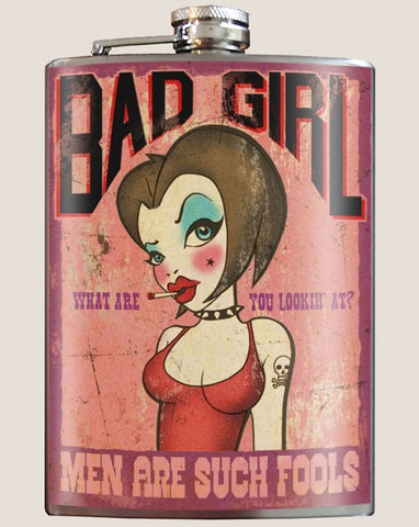 Bad Girl Flask