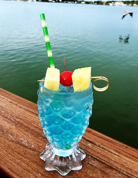 Upside Down Pineapple Tiki Glass