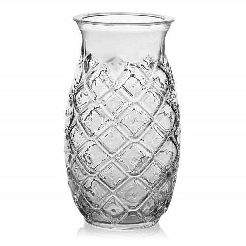 Clear Pineapple Tiki Glass