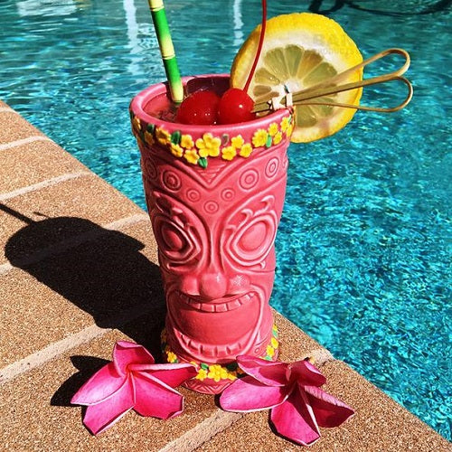Flower Goddess Tiki Mug - 12 oz
