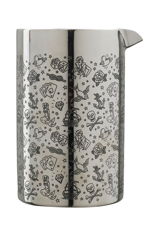 Double Walled Tattoo Mixing Tin, 700 ml