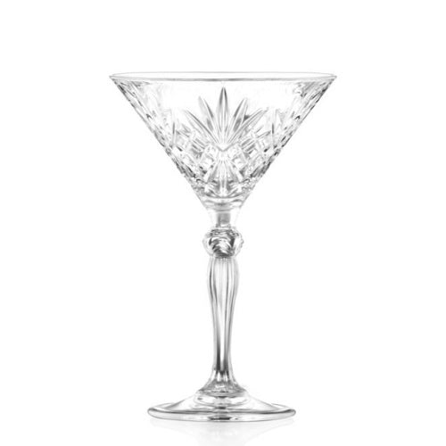 RCR Melodia Martini Glass 210 mls- Set of 6