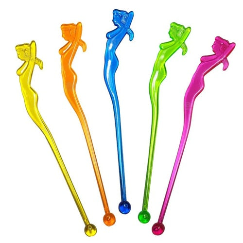 Mermaid Tiki Cocktail Stirrers (Bag of 100)