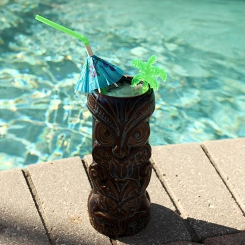 Colour Palm Tree Shaped Stirrers (Bag of 100)