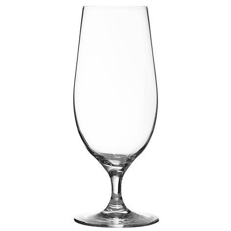 Verdot Crystal Stemmed Pilsner Glass - Set of 6