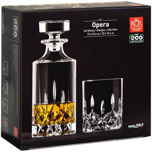 RCR Opera Whiskey Set 7 pc