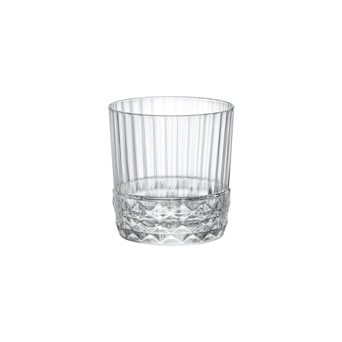 America 20s Crystal Old Fashioned Glass - Set of 4