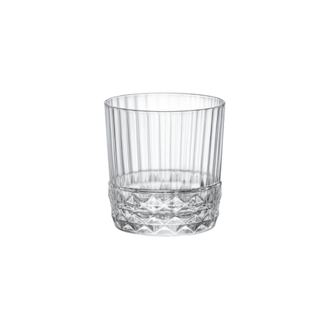 America 20s Crystal Old Fashioned Glass - Set of 4