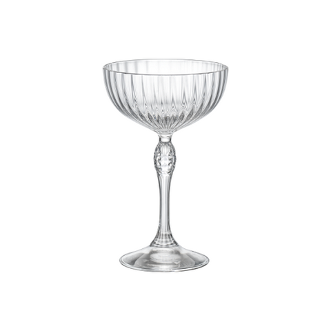 America 20s Crystal Coupe Glass - Set of 4