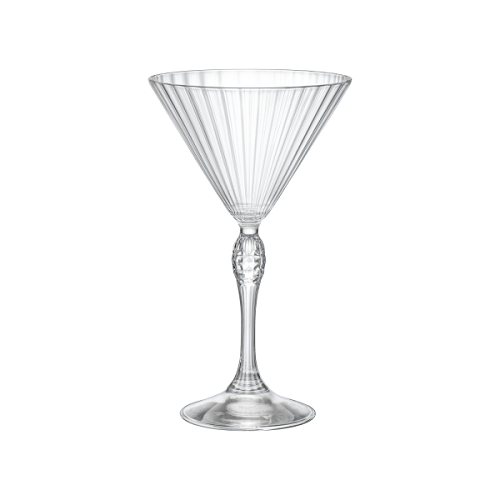 America 20s Crystal Martini Glass - Set of 4