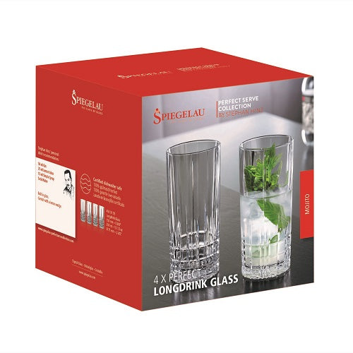 Spiegelau Perfect Longdrink Glass - Set of 4