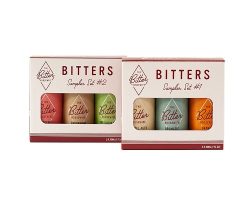 The Bitter Housewife Cocktail Bitters Sampler Kit Bundle