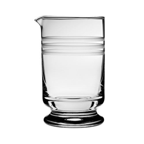 Calabrese Footed Mixing Glass with Three Cuts, 600 ml