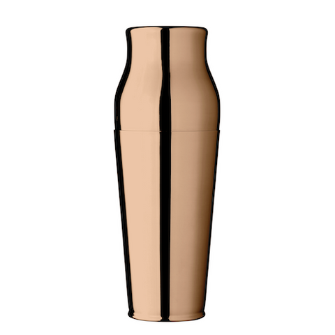 Calabrese 2-Piece Cocktail Shaker, Rose Gold