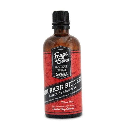 Frape & Sons Rum and Rhubarb Bitters, 100 ml