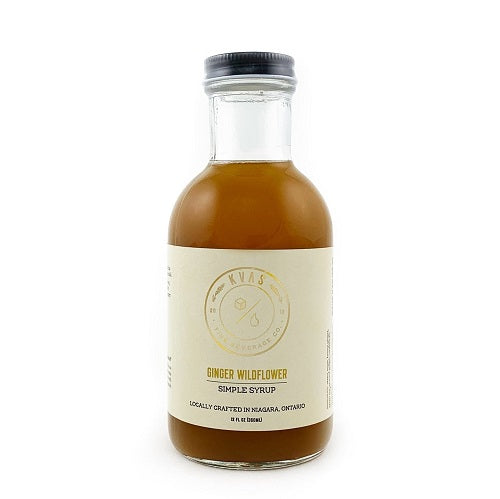 Kvas Ginger Wildflower Simple Syrup