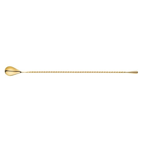 Gold Teardrop Barspoon, 40 cm