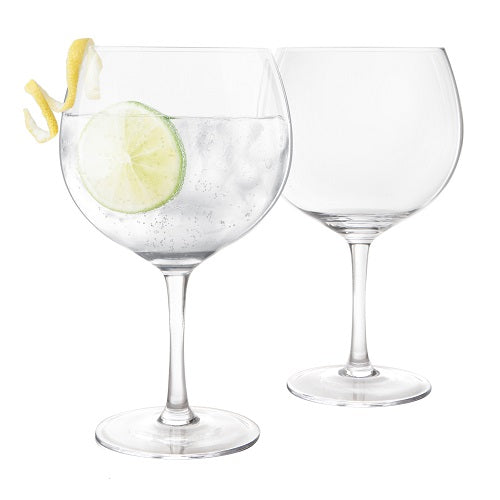 Final Touch Titanium Reinforced Copa Gin Glasses - Set of 2