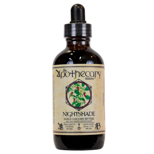 Apothecary Nightshade Chile Chickory Bitters, 4 oz (seasonal)
