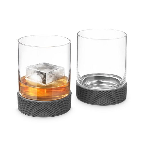 Final Touch Breakaway Hockey Puck Tumblers - Set of 2 with 2 bonus king cube moulds!
