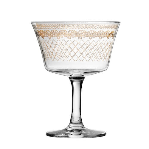 Retro Fizz 1910, Gold - Set of 6