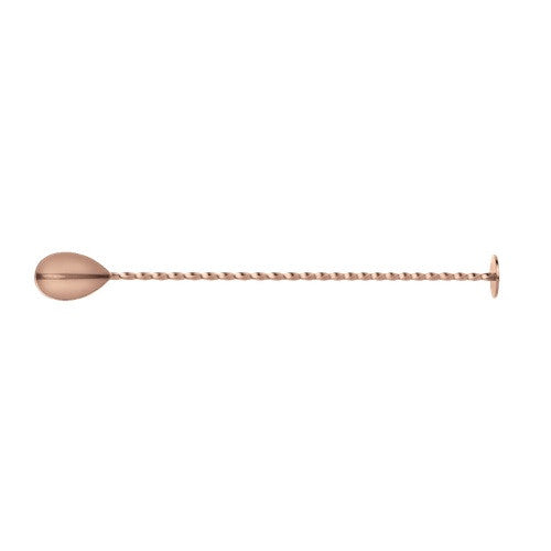 Premium Barspoon with Disk, Rose Gold