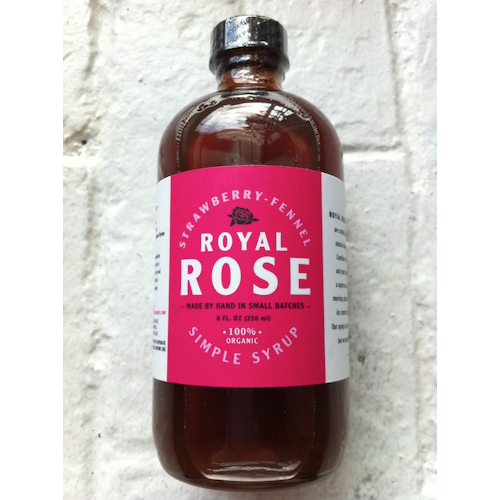 Royal Rose Strawberry-Fennel Syrup, 8 oz