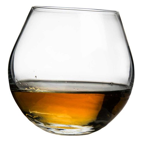 Rocking Whisky Glass