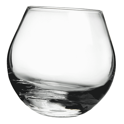 Rocking Whisky Glass