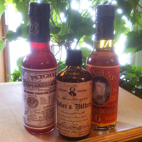 TCB's Most Wanted Bitters 3-Pack (Peychaud’s, Regans' and Boker's)